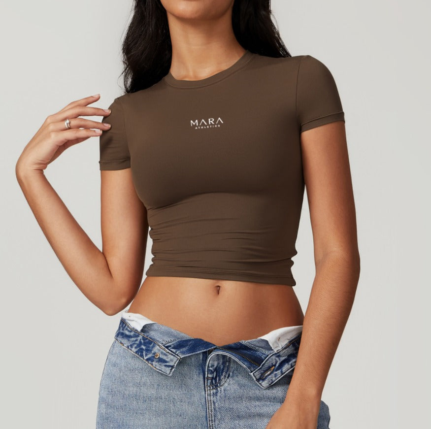 MARA Fitted Cropped Tee